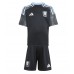 Aston Villa Amadou Onana #24 Bortedraktsett Barn 2025-26 Korte ermer (+ Korte bukser)