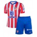 Atletico Madrid Samuel Lino #12 Hjemmedraktsett Barn 2024-25 Korte ermer (+ Korte bukser)