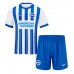 Brighton James Milner #6 Hjemmedraktsett Barn 2024-25 Korte ermer (+ Korte bukser)