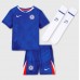 Chelsea Moises Caicedo #25 Hjemmedraktsett Barn 2025-26 Korte ermer (+ Korte bukser)