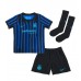 Inter Milan Lautaro Martinez #10 Hjemmedraktsett Barn 2025-26 Korte ermer (+ Korte bukser)