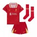 Liverpool Alexis Mac Allister #10 Hjemmedraktsett Barn 2024-25 Korte ermer (+ Korte bukser)