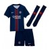 Paris Saint-Germain Joao Neves #87 Hjemmedraktsett Barn 2025-26 Korte ermer (+ Korte bukser)
